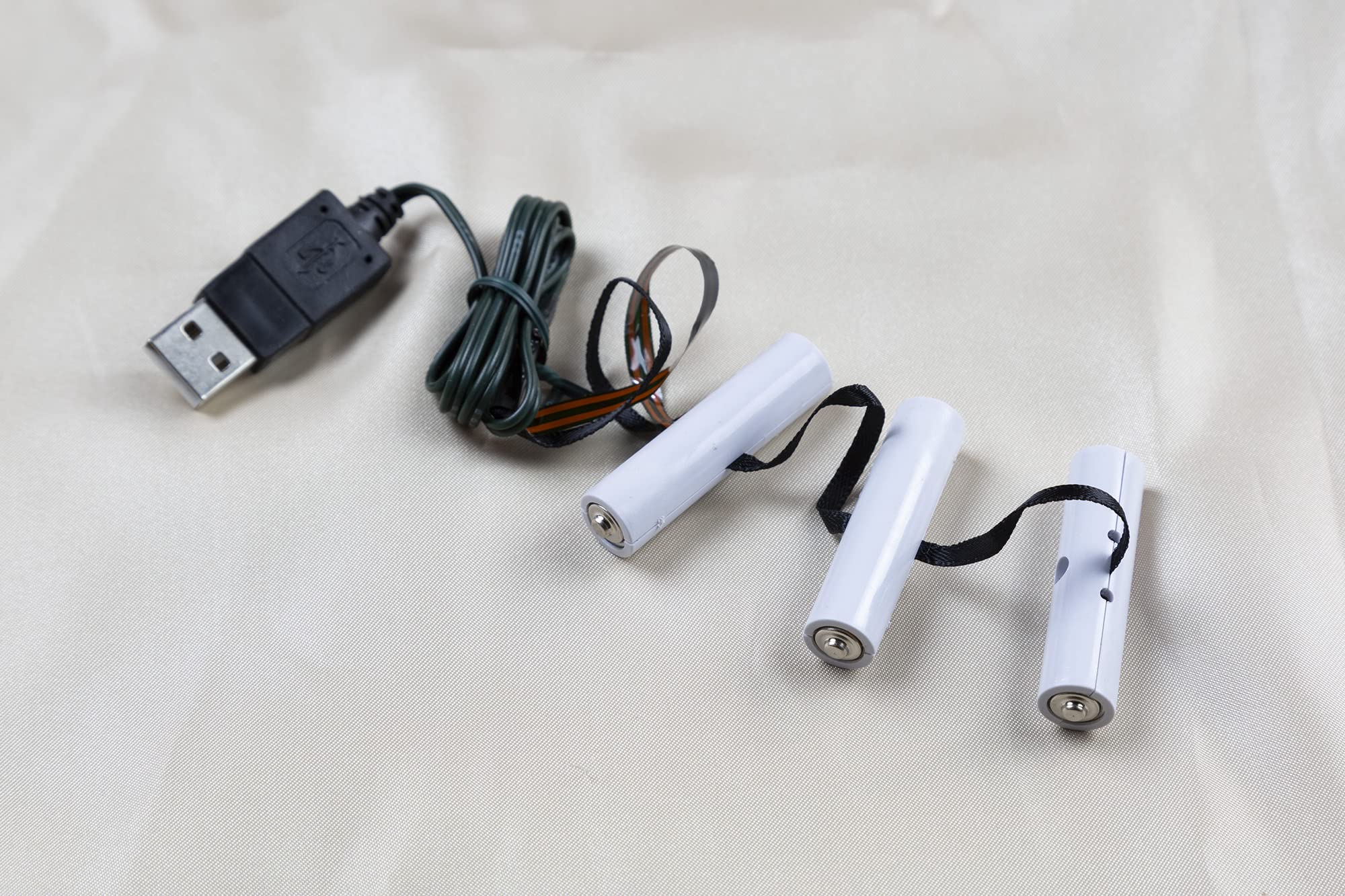 Amazon.co.jp: 電池型USBパワーコネクター（単四電池3本用